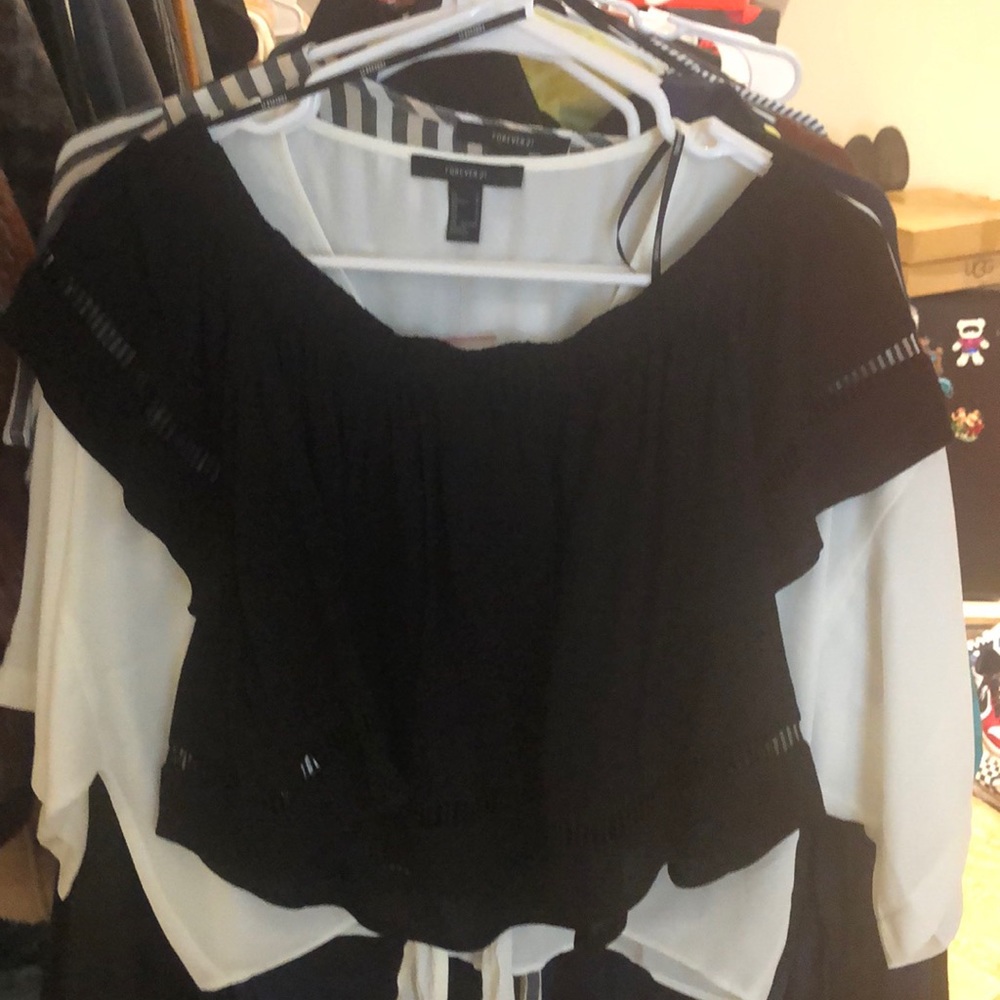 Black Crop Top